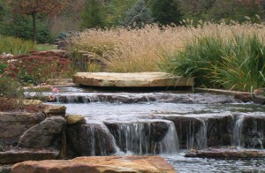 Natural Stone Waterfall